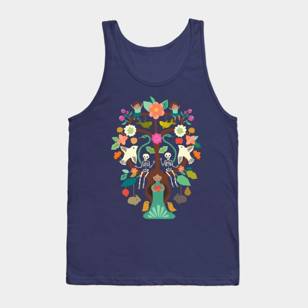 The Tree of Life Tank Top by Cecilia Mok